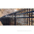 powder coated outdoor decorative wrought iron fence design